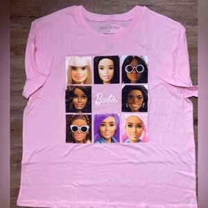 Barbie Grid Graphic t-shirt top